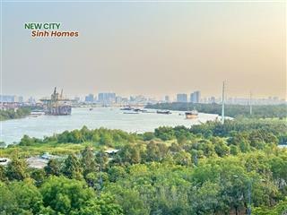 New city  bán 2pn 61 m2  view sông đang bán  giá 6.65 tỷ bao 5%  có dòng tiền cho thuê