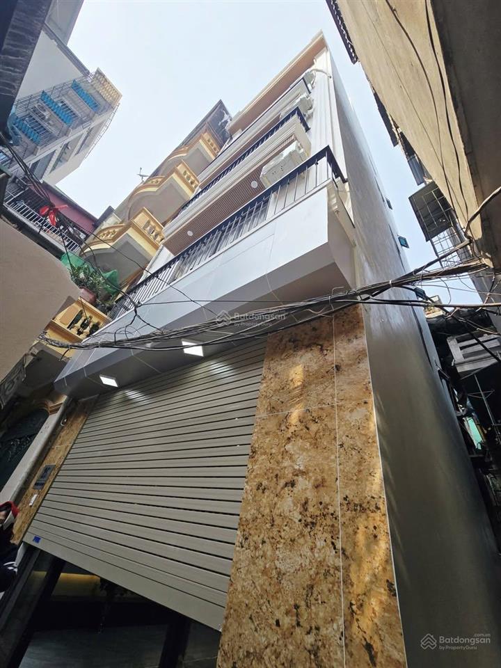 Bán nhà lô góc, trước mặt thoáng, 40m² 6 tầng, thang máy tại phố sơn tây ba đình