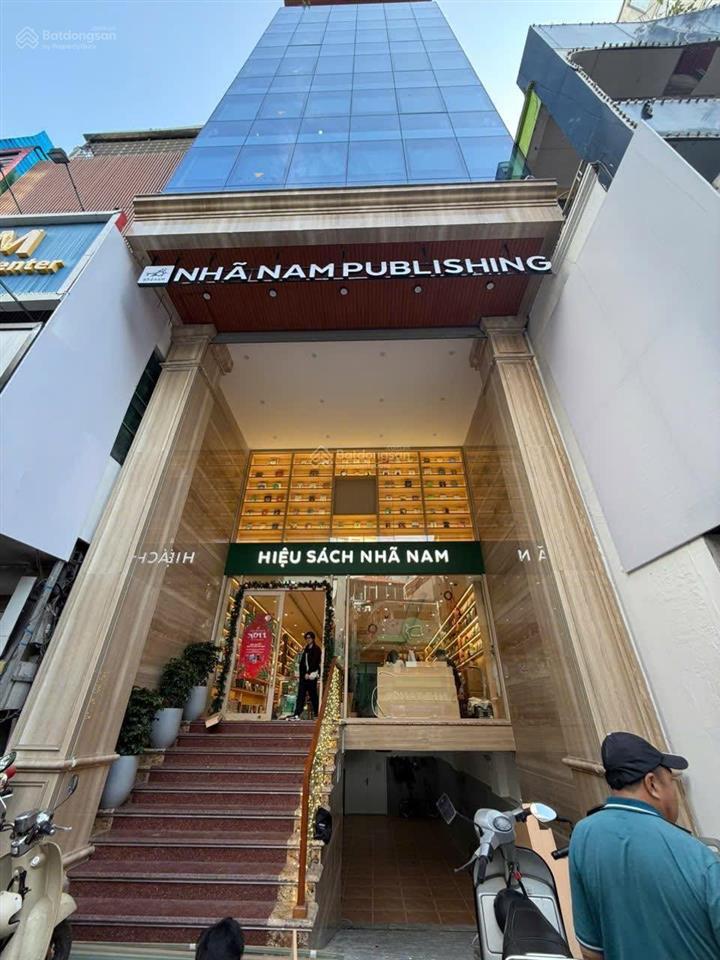 Bán tòa nhà mặt phố chùa láng  dt 112/135m², 9 tầng, mt 6m  cạnh vincom nguyễn chí thanh