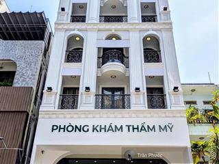 Toà nhà 40 cao thắng phường 5 quận 3. dt 8x25m 1 hầm lửng 5 lầu tm pccc sàn trống suốt