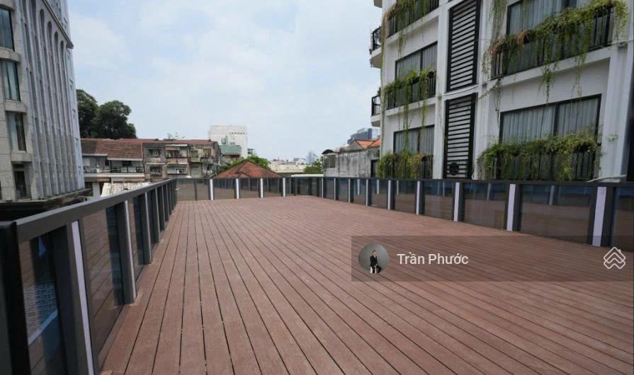 Nhà mt 21 23a thạch thị thanh, quận 1. diện tích 9.5 x 18m. kết cấu trệt 1 lầu st