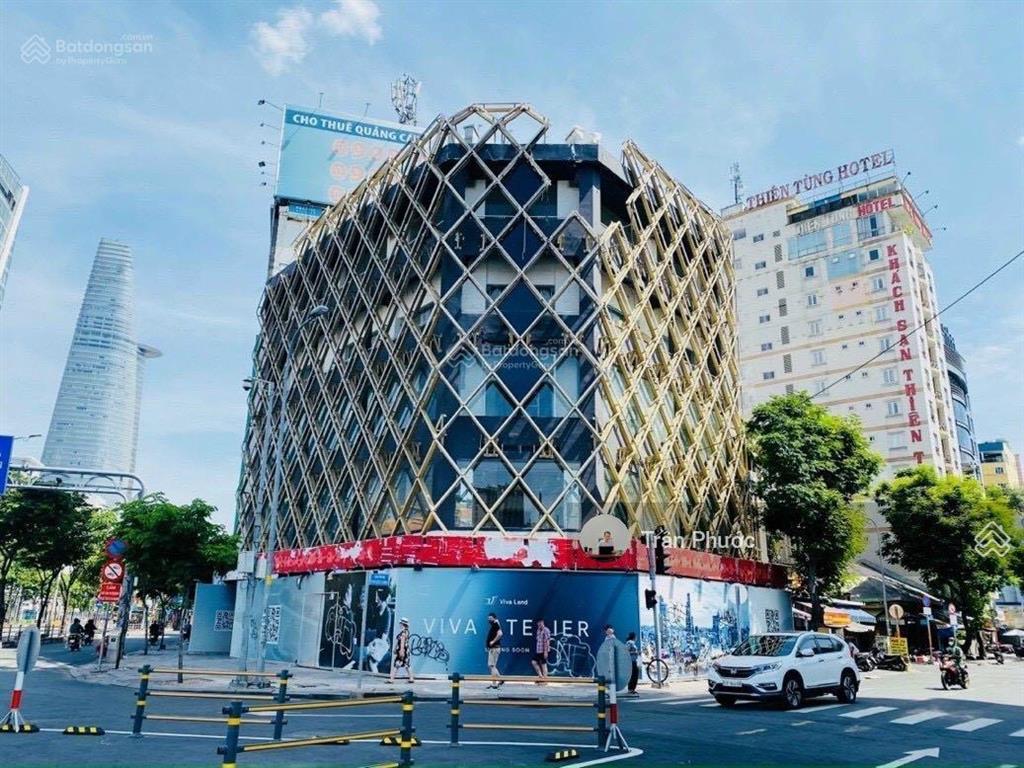 Góc 2mt 179 hàm nghi phường nguyễn thái bình q. 1 dt 24x16m 1 trệt 4 lầu st đối diện chợ bến thành