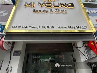 Cho thuê nhà mt 136 tô hiên thành phường 12 quận 10 dt 4.5x22m 1 trệt 2 lầu sân thượng