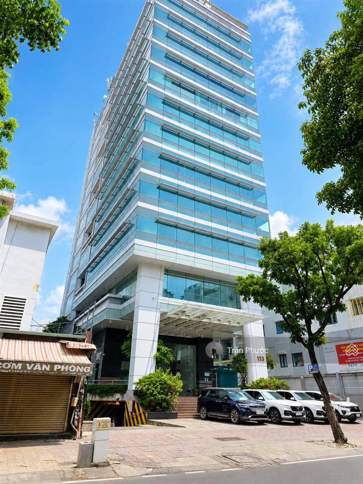 Tòa nhà 123 nguyễn đình chiểu, p. vts quận 3 dt 22x40m kc hầm, trệt, lửng, 12 lầu,tm, pccc đầy đủ