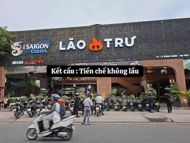 Cho thuê mb số 12  14 song hành phường an phú q2 dt 22.5x20m kc 1 trệt 1 lững trống suốt