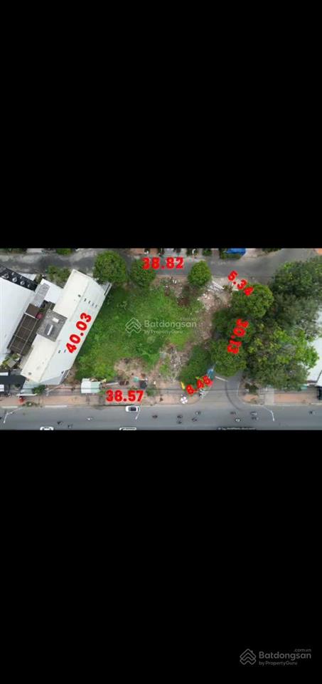 Cho thuê mặt bằng góc 3 mặt tiền đường võ nguyên giáp, tp cần thơ, diện tích 1555,8m2