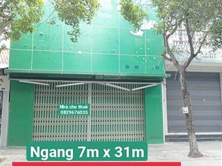 Cho thuê nhà mặt tiền đường nguyễn khuyến ngang 7m, giá thuê 35 triệu