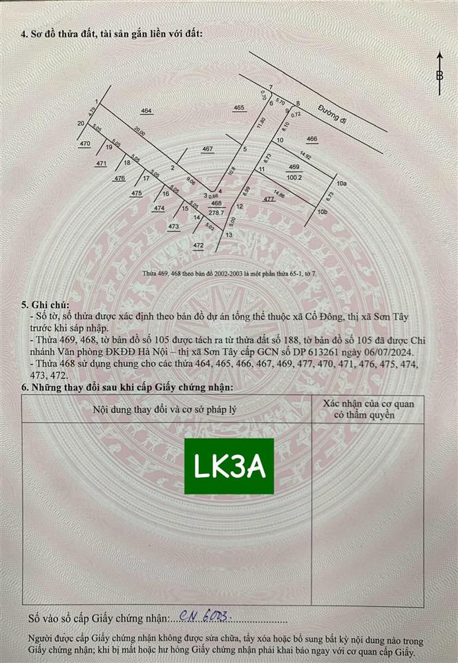 Chủ cần bán gấp lô đất vàng full thổ cư ngay cổng tổ hợp đại học quốc gia