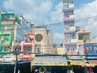 Mặt tiền phan văn trị ngang lớn 5,5m x 28m (154m²) xây hầm + 7 tầng, dòng tiền thuê sẵn, giá 23 tỷ