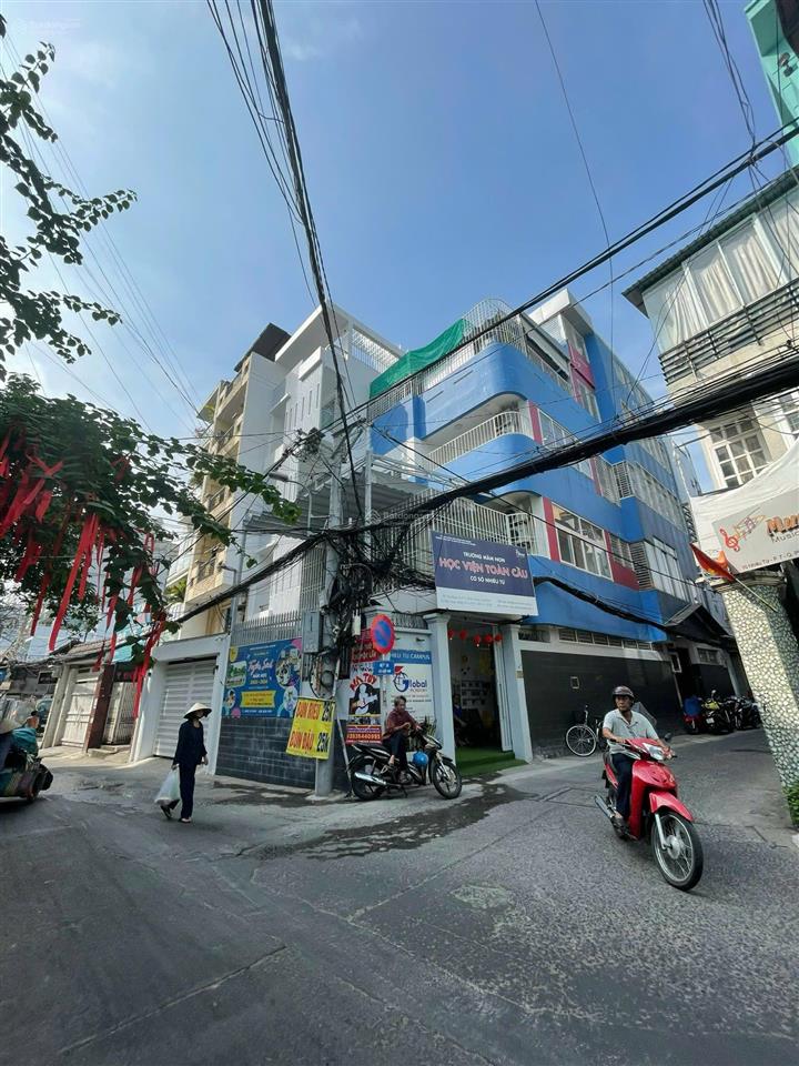 Bán nhà góc 2 mặt tiền ngay phan xích long, phú nhuận, 6x20m, 120m nở hậu, 297m sàn, 4tầng, 24tỷ tl