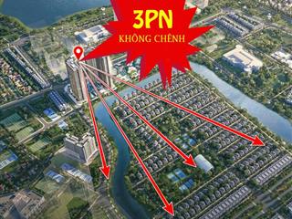3 ngủ đông nam không chênh tầng cao view toàn cảnh hồ ngọc trai. giá thanh toán tiến độ siêu tốt