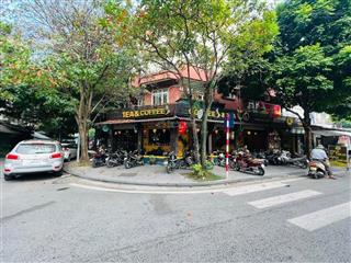 Bán nhà mặt phố p. trung hoà, cầu giấy, 180m2, mặt tiền 18 mét, lô góc