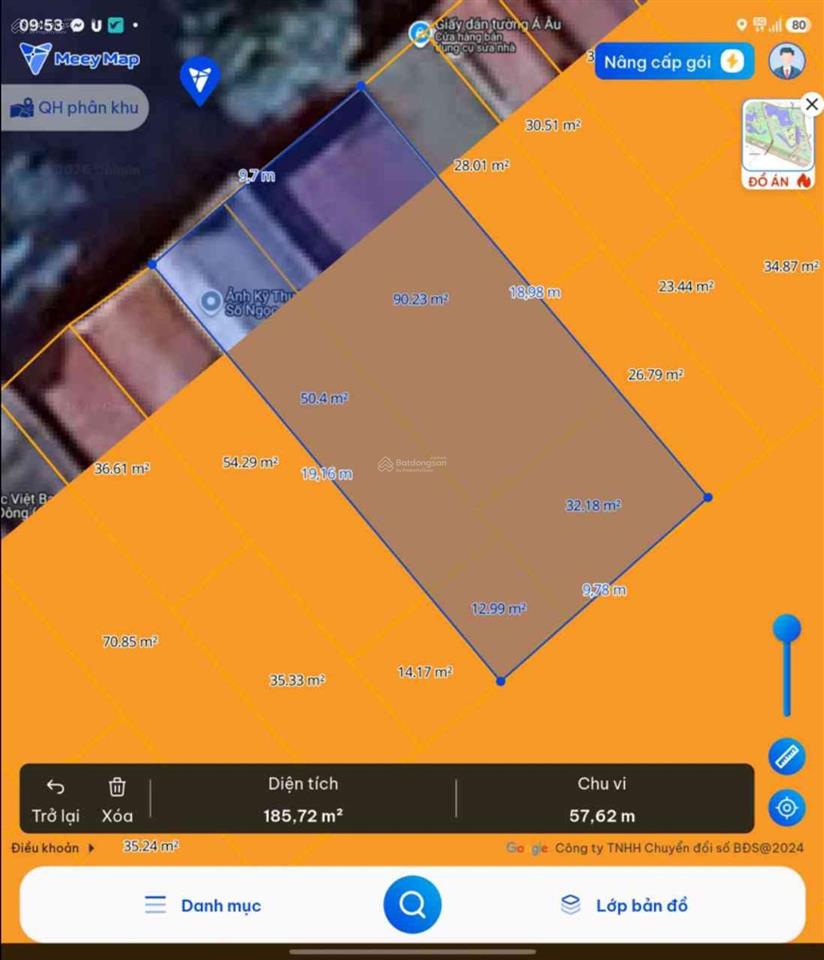 Bán nhà 2 mặt phố quang trung hà đông 185m², mặt tiền 9.8m dòng tiền 110 triệu/tháng