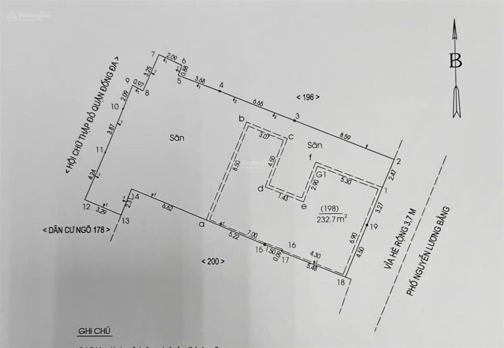 Bán nhà mặt phố nguyễn lương bằng diện tích 235m², mặt tiền 10 mét, 100 tỷ