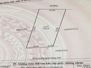 Đất hòa sơn, đô lương  330.4m2  full đất ở  giá 520 triệu