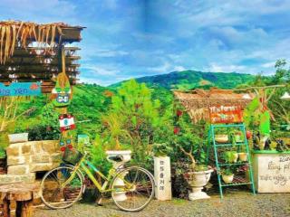 Gấp! bán trong 3 ngày lô đất view săn mây 2000m2/1,09 tỷ chủ tặng tiểu cảnh sân vườn, quán cafe