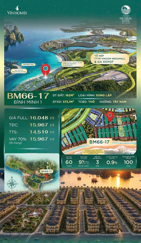 1,89 tỷ sở hữu ngay liền kề 96m² tại hạ long  giãn xây 18 tháng