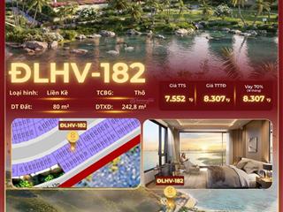 Liền kề đv182 vinhomes hải vân bay chỉ từ 7,5 tỷ.  0903 236 ***