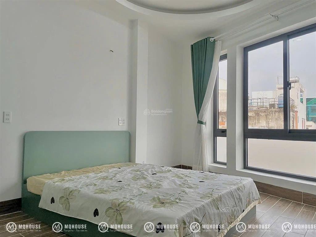 Cho thuê toà nhà mới dạng studio tách bếp siêu rộng có thang máy