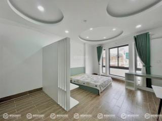 Cho thuê toà nhà mới dạng studio tách bếp siêu rộng có thang máy