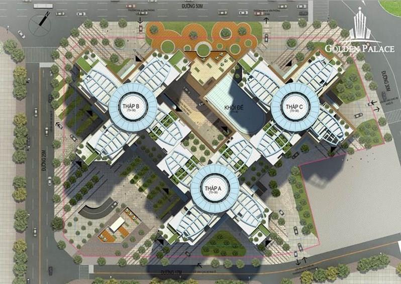 Em chính chủ chuyển công tác thiện chí bán gấp ch 3pn, 120m2 tại golden palace, 9,267 tỷ vnd