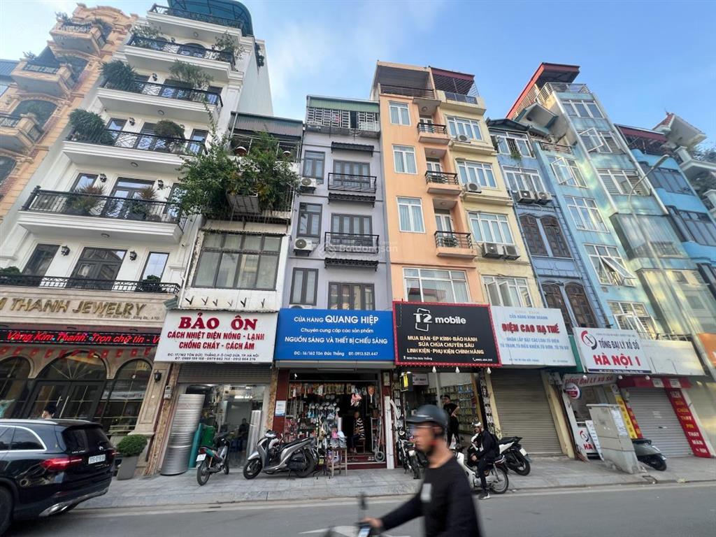 Cần bán gấp nhà tôn đức thắng giá nhỉnh 39 tỷ, dt 65m  7 tầng 7.72m mặt tiền, 2 thoáng.