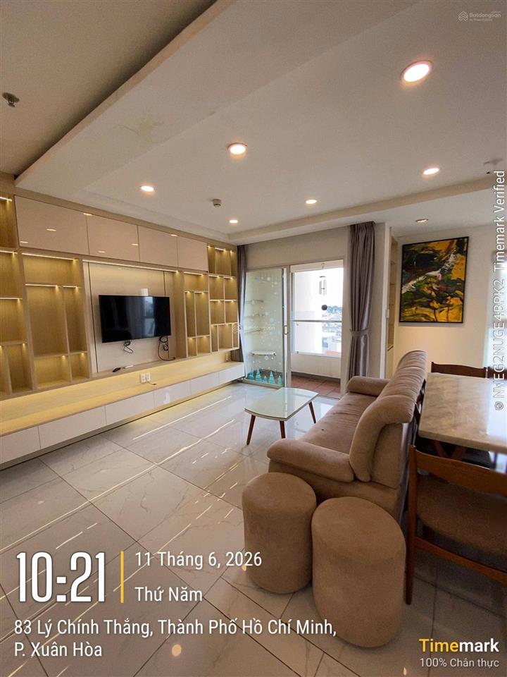 Cần cho thuê căn hộ terra royal, q3, dt 2pn1wc. giá thuê 18tr, 58m²,  0932 874 ***  hòa