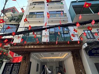 Cắt lỗ 5 tỷ bán toà nhà nguyễn chính  hoàng mai 85m x 7 tầng x 8m mặt tiền x 30 tỷ. ô tô tránh vip