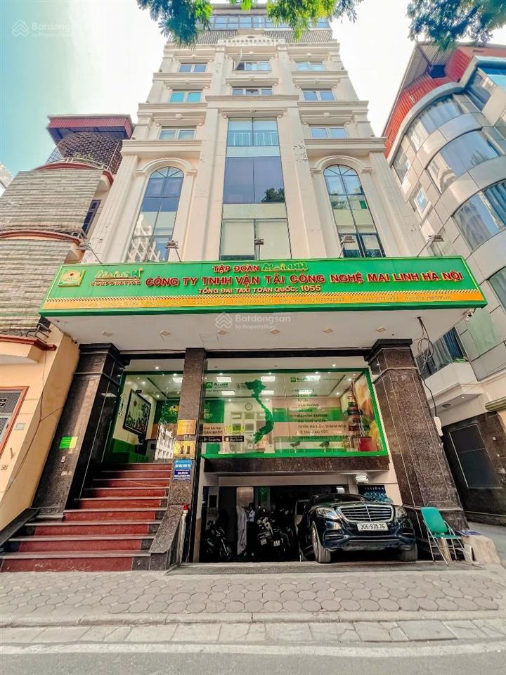 Bán nhà mặt phố hoàng quốc việt  cầu giấy giá tốt  110m x 9 tầng x 10m mặt tiền x 57 tỷ. lô góc