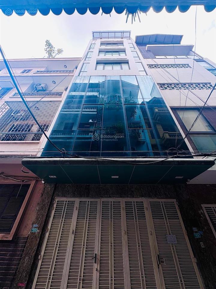Bán nhà phân lô ô tô tránh thái hà  đống đa , 80m2 x 7 tầng thang máy x 6m mặt tiền x 35 tỷ.