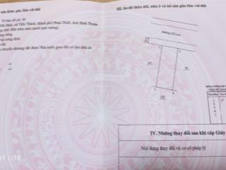 1,6 tỷ nay hạ giá chỉ còn 1,4 tỷ/150m2 thổ cư tiến thành gần biển, gần novaworld