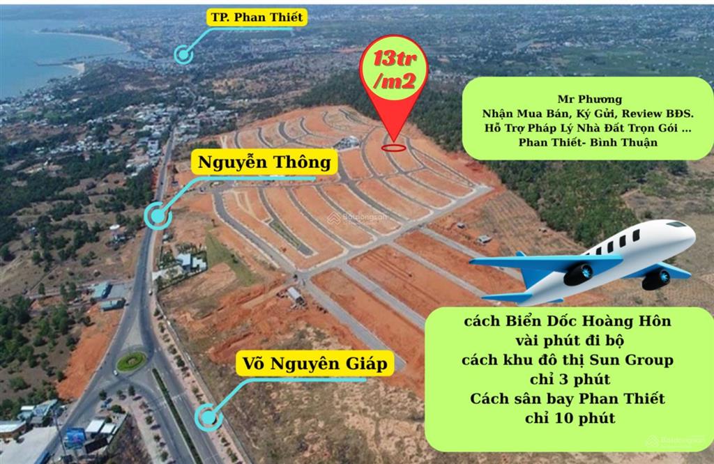 Bán nền đất biệt thự view biển queen pearl mũi né cực đẹp giá chỉ 13 tr/m2