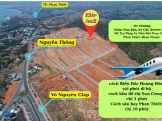 Bán nền đất biệt thự view biển queen pearl mũi né cực đẹp giá chỉ 13tr/m2