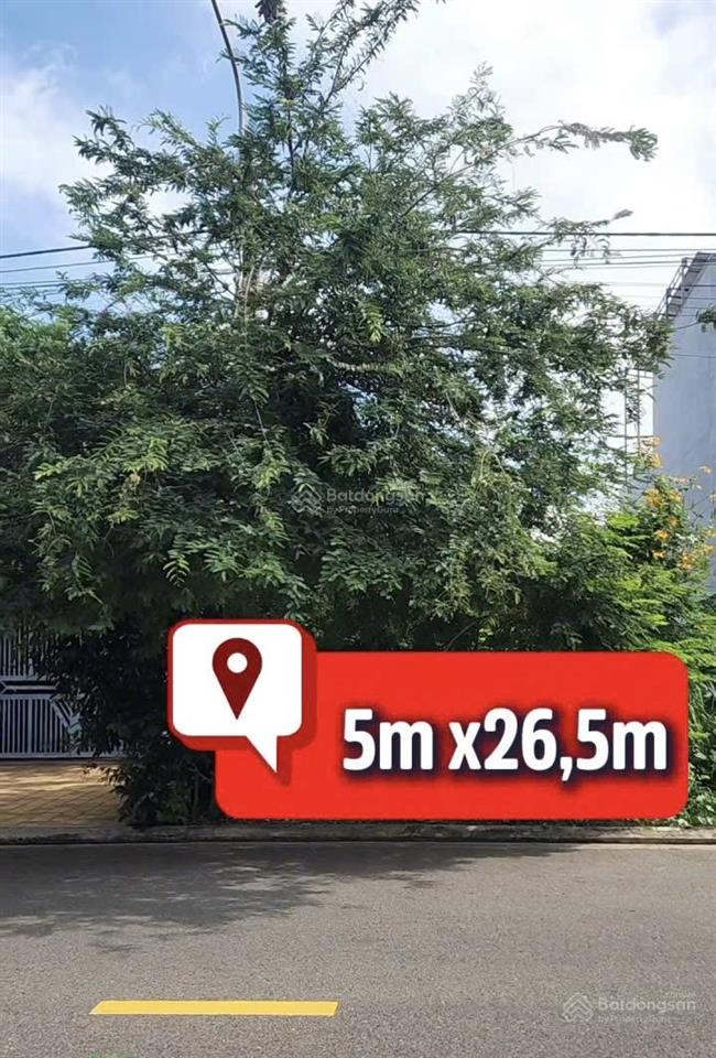 Bán nền đất mặt tiền đào duy tùng kdc hùng vương phan thiết 133m2, giá chỉ 4,5 tỷ