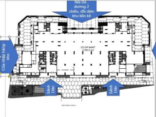 Cho thuê 3380m², mặt tiền 30m tầng 1 mặt đường cầu am  vạn phúc, hà đông