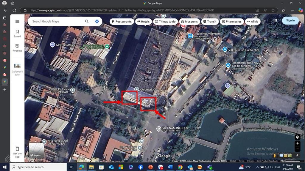 Cho thuê gian hàng tttm 1000m2 ở hồ tùng mậu, 288 nghìn/m2