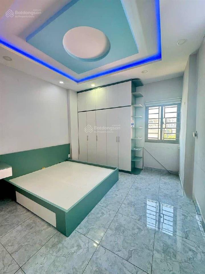 Giá  6 tỷ 850 ( tl ) nhà 4 tầng  đường nhựa 6m  diện tích  4m x 12.2m