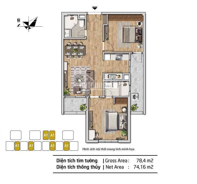 Bán căn hộ 4pn tầng trung giá tốt nhất dự án amber riverside 622 minh khai  0946 437 *** em hải
