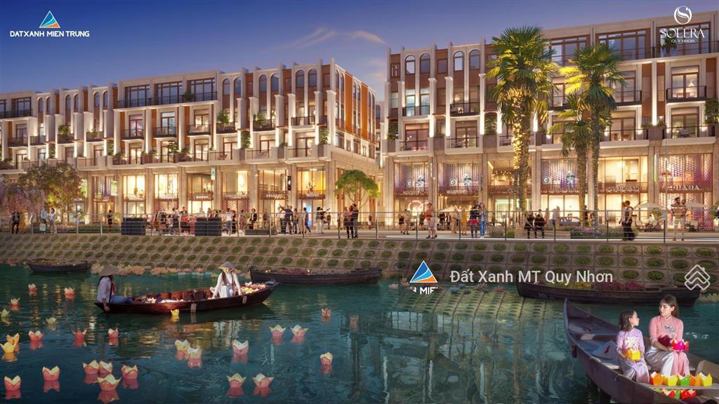 Duy nhất 1 căn nhà 5 tầng quy nhơn view sông shophouse solera giá chỉ 30tr/m2