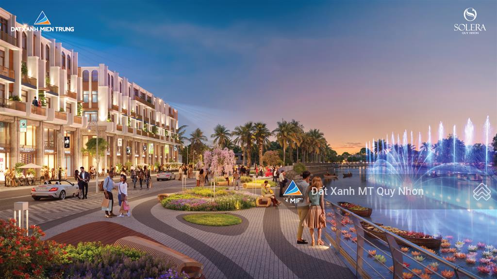 Duy nhất 1 căn nhà 5 tầng quy nhơn view sông shophouse solera giá chỉ 30tr/m2