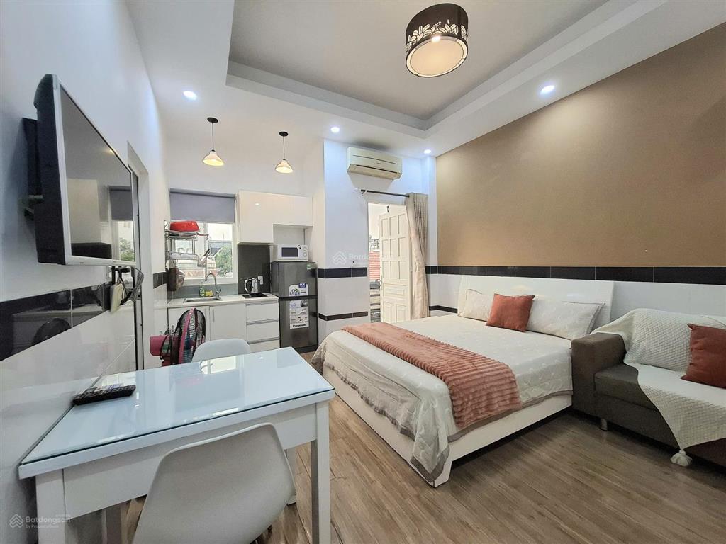 Cho thuê căn hộ 1 pn 32m2, giá chỉ 7,5 triệu/th, ở 181 âu dương lân, q8, hcm, giá tốt