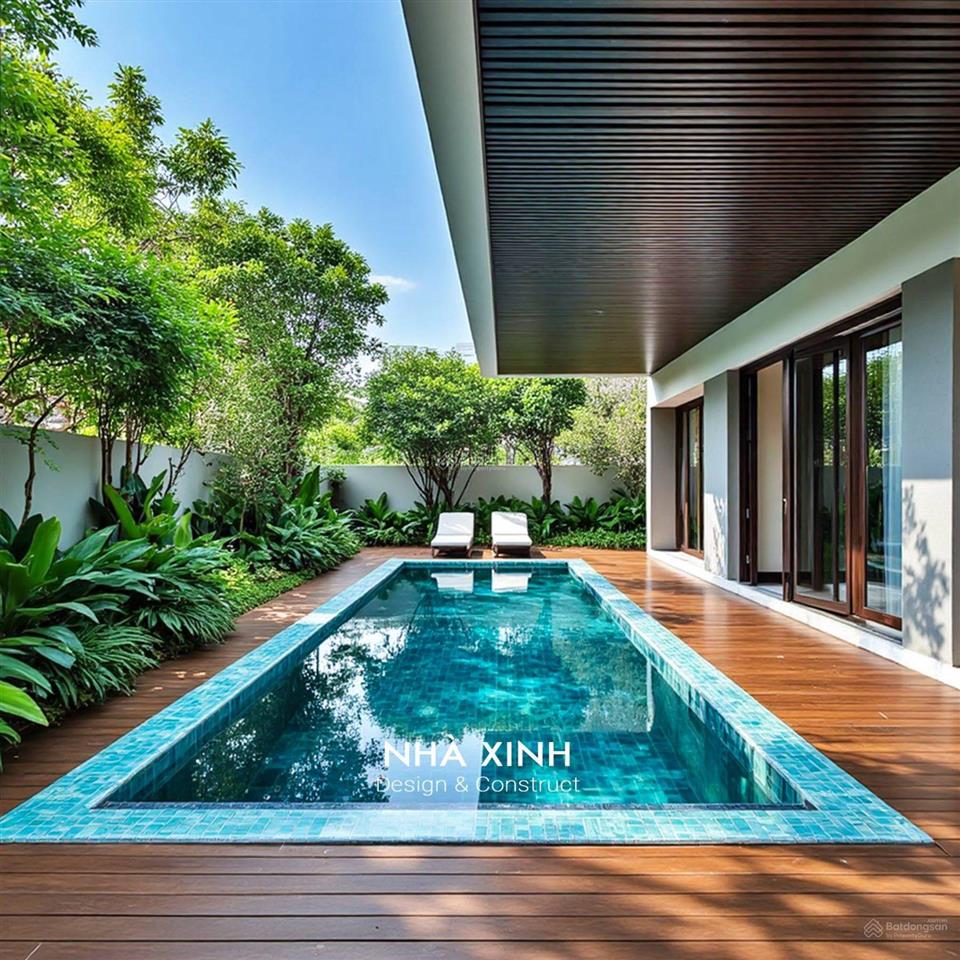 Bán biệt thự đẹp 10x20m khu b đô thị an phú an khánh, thiết kế 1 hầm 2.5 lầu, 59tỷ
