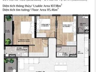 Elysian  bán 3pn 115m2 rẻ nhất dự án giá chỉ 7.5 tỷ pttt 50% nhận nhà  kèm ô xe định danh