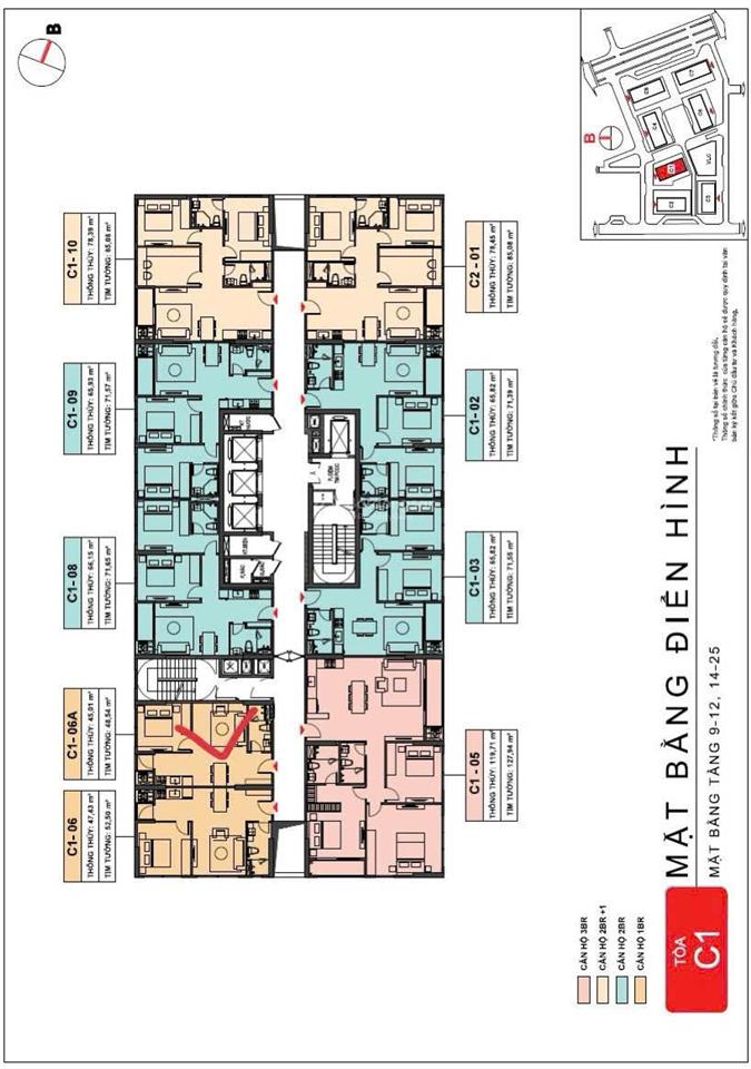 1pn ngoại giao mã 06a toà c1  capital square view sông hàn, giá chỉ 3,x tỷ.  0942 689 ***