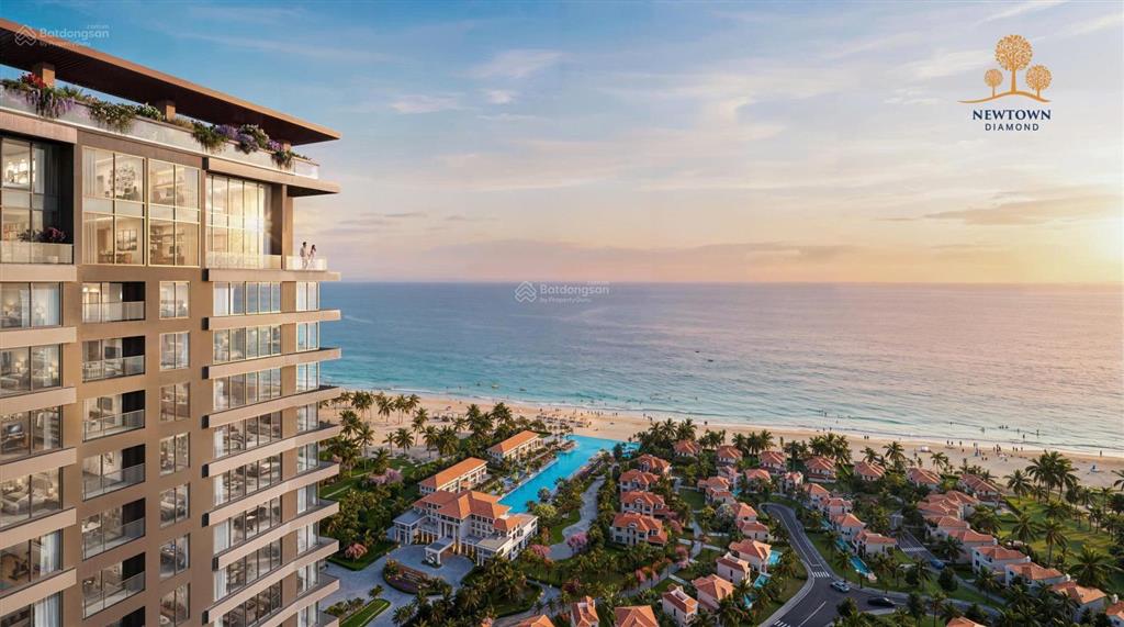 1pn toà newtown diamond trực diện biển, cuối năm nhận nhà, dòng tiền 1820 triệu/tháng.