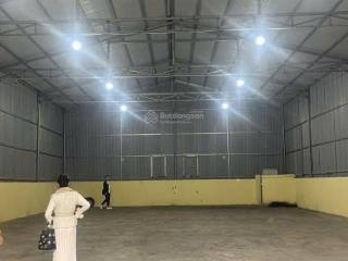 Cho thuê kho xưởng tại huyện tiên du bắc ninh. diện tích 500m2 , trần cao 9m