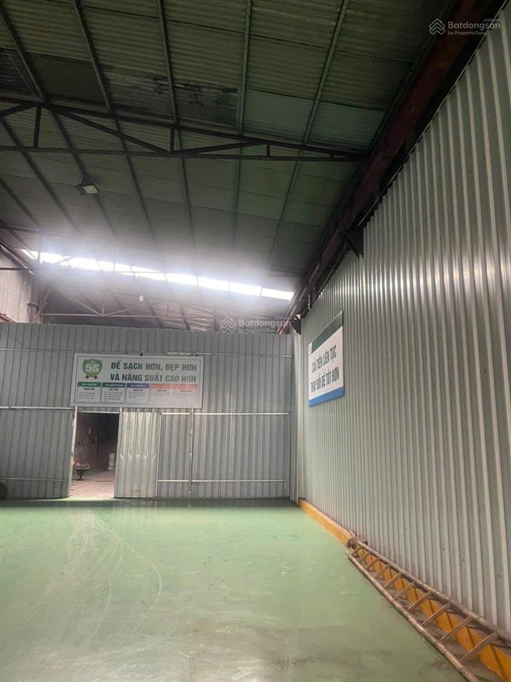 Cho thuê kho xưởng tại p từ sơn bắc ninh. diện tích 600m2, cao 9m