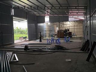 Cho thuê kho xưởng tại xã vân trì đông anh. diện tích 230m2