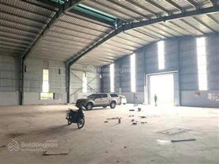 Cho thuê kho xưởng tại xã mai lâm đông anh. diện tích 1250m2