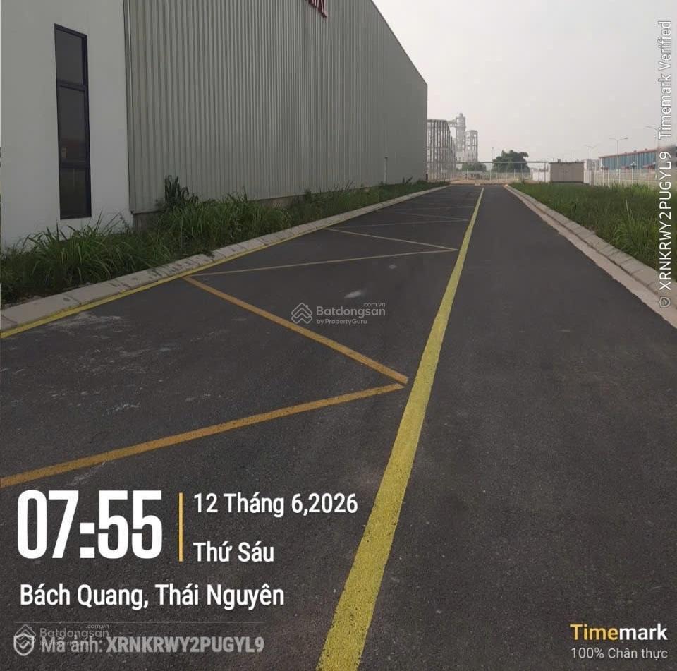 Cho thuê xưởng đẹp tại thái nguyên khu cn sông công  tp thái nguyên, diện tích 3500m2